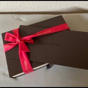 Louis Vuitton Gift Box with Receipt Folder